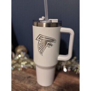 New NFL Atlanta Falcons 40oz Travel Mug Vacuum Insulated Stainless Steel